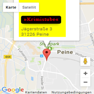 »Krimistube - Peine, Jägerstraße 3«